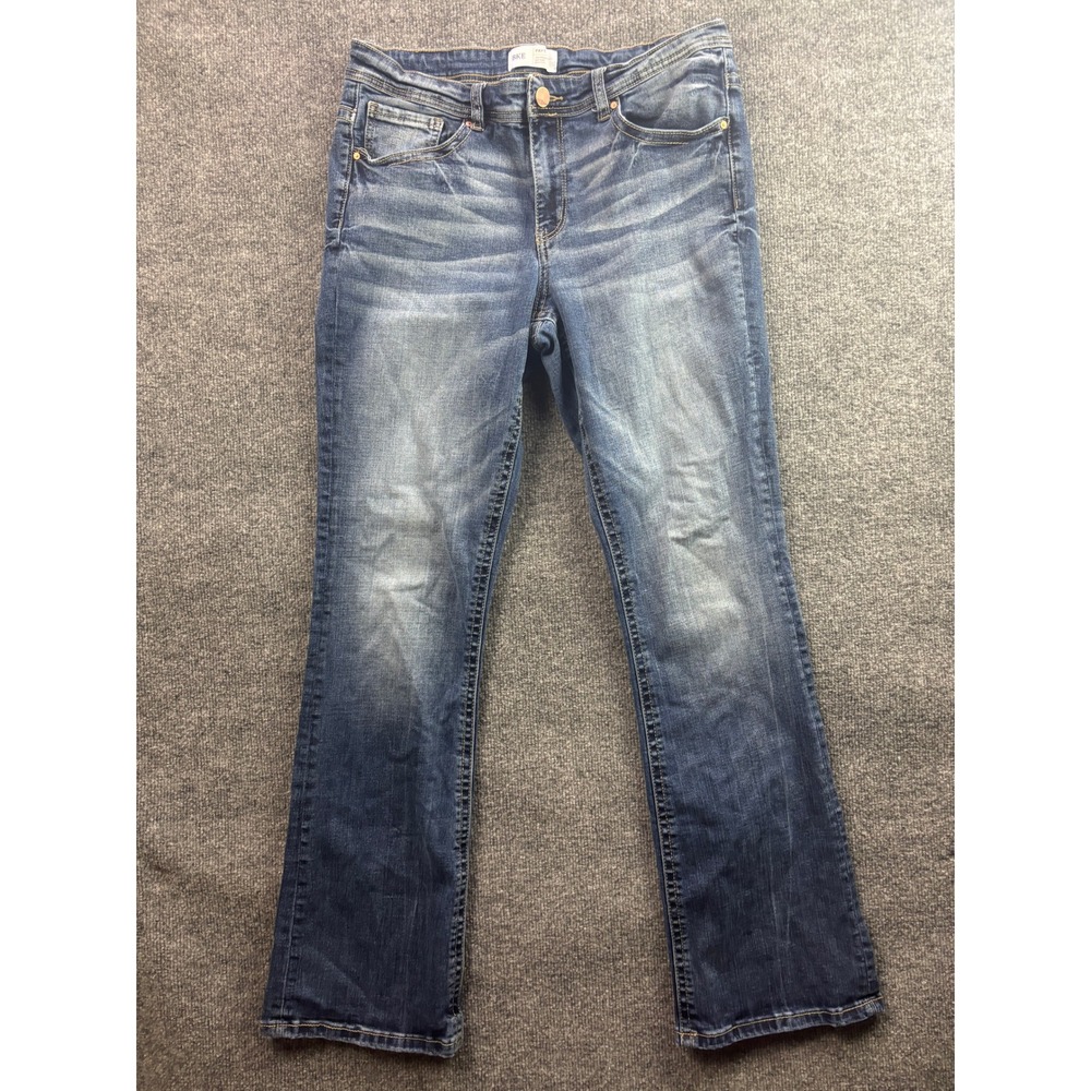 BKE Payton Bootcut Jeans Womens 32x33.5 Blue Mid Rise Universal Stretch Denim